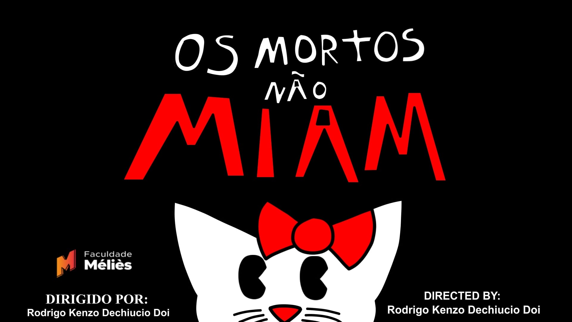 Poster Os Mortos Não miam 2
